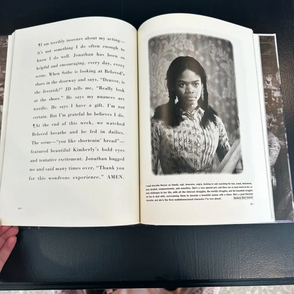 “Journey to Beloved” by Oprah Winfrey Black & White Coffee Table Book - EUC